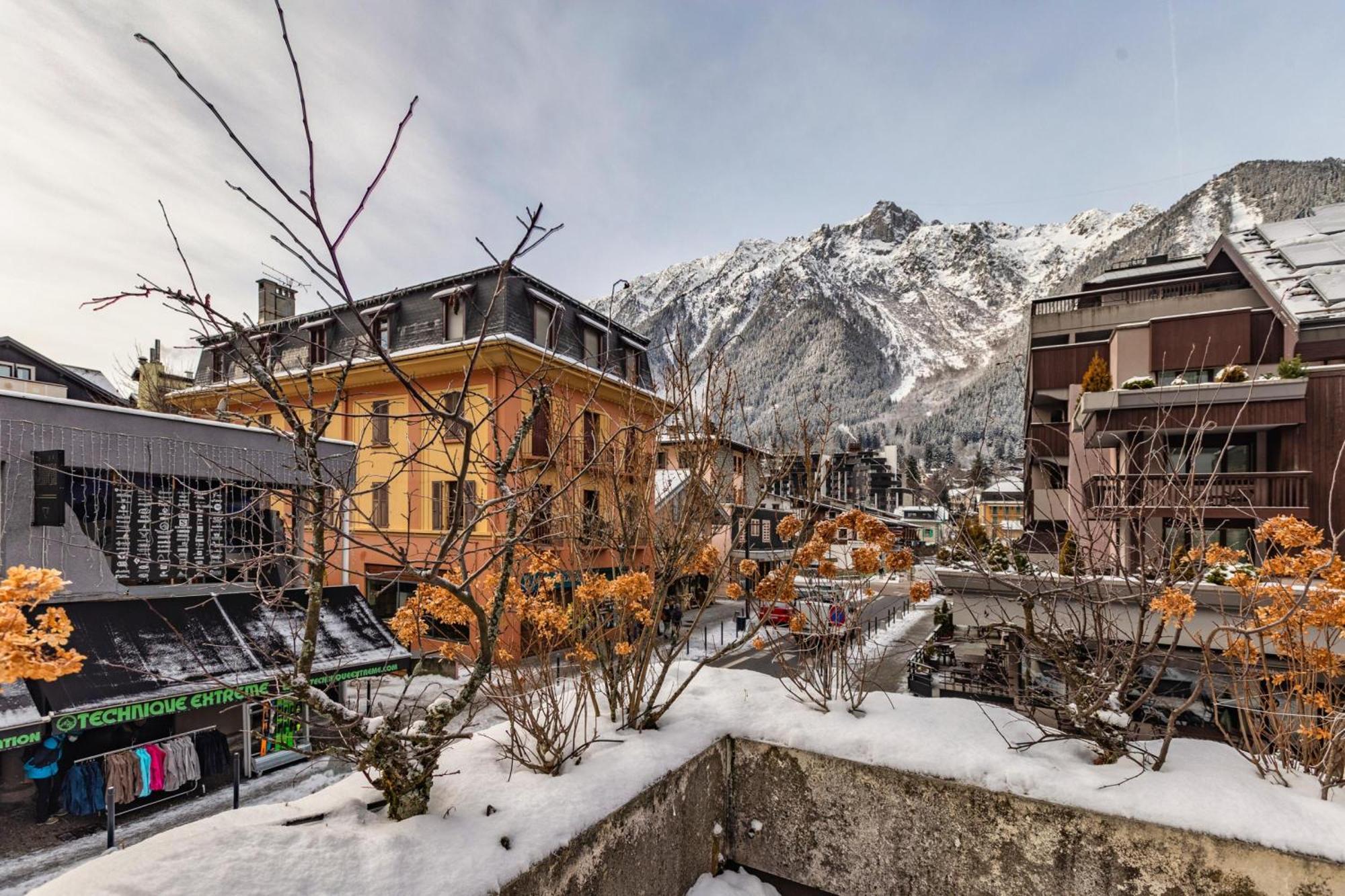 Duplex Aiguille Du Midi Large Terrasse - Happy Rentals Chamonix Ngoại thất bức ảnh
